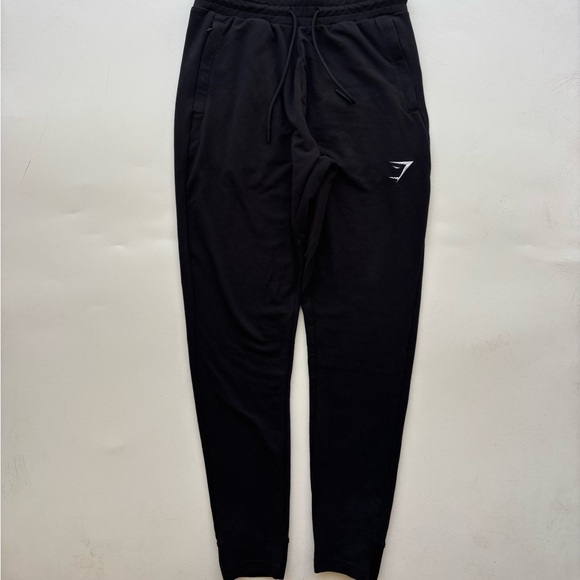 Gymshark women’s black small track gym pants joggers tracksuit bottoms - Picture 1 of 6